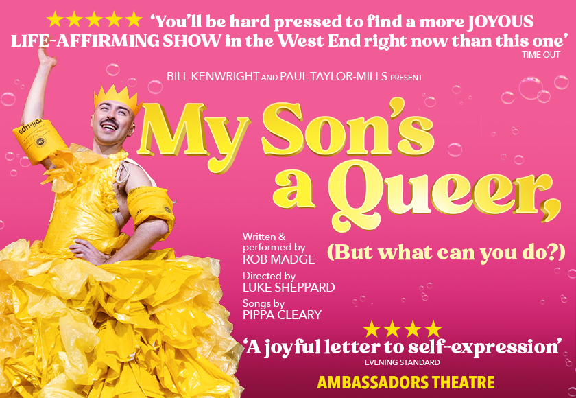 Review My Sons A Queer But What Can You Do Ambassadors Theatre ★★★★★ West End Wilma 1288